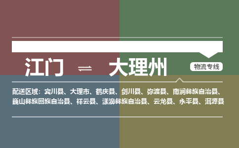 江门到大理州宾川县轿车托运物流-江门到大理州宾川县轿车专业运输专线-提供装卸